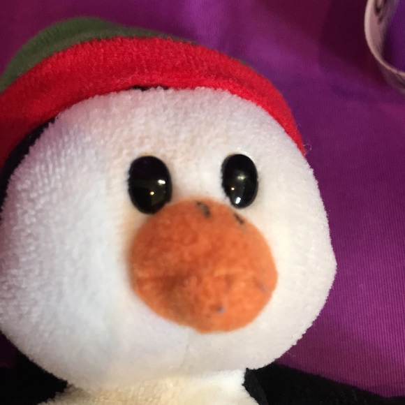 Lot of 5 small plush stuffed animals bunny Wendy's snoopy, penguin, dog, Ty lamb - Picture 15 of 16